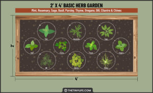 Thyme To Grow: 27 High-Production Herb Garden Layouts - The Tiny Life